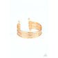 Sleek Shimmer - Gold bracelet
