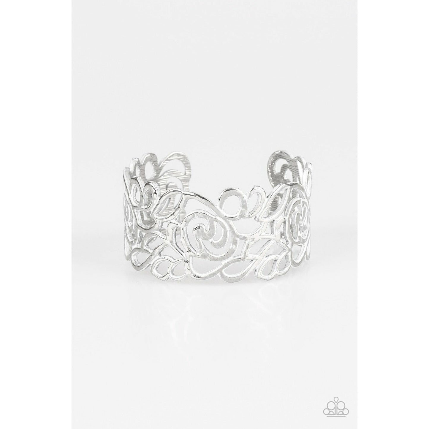 Victorian Gardens - White bracelet