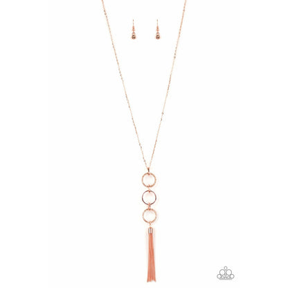 Diva In Diamonds - Copper necklace