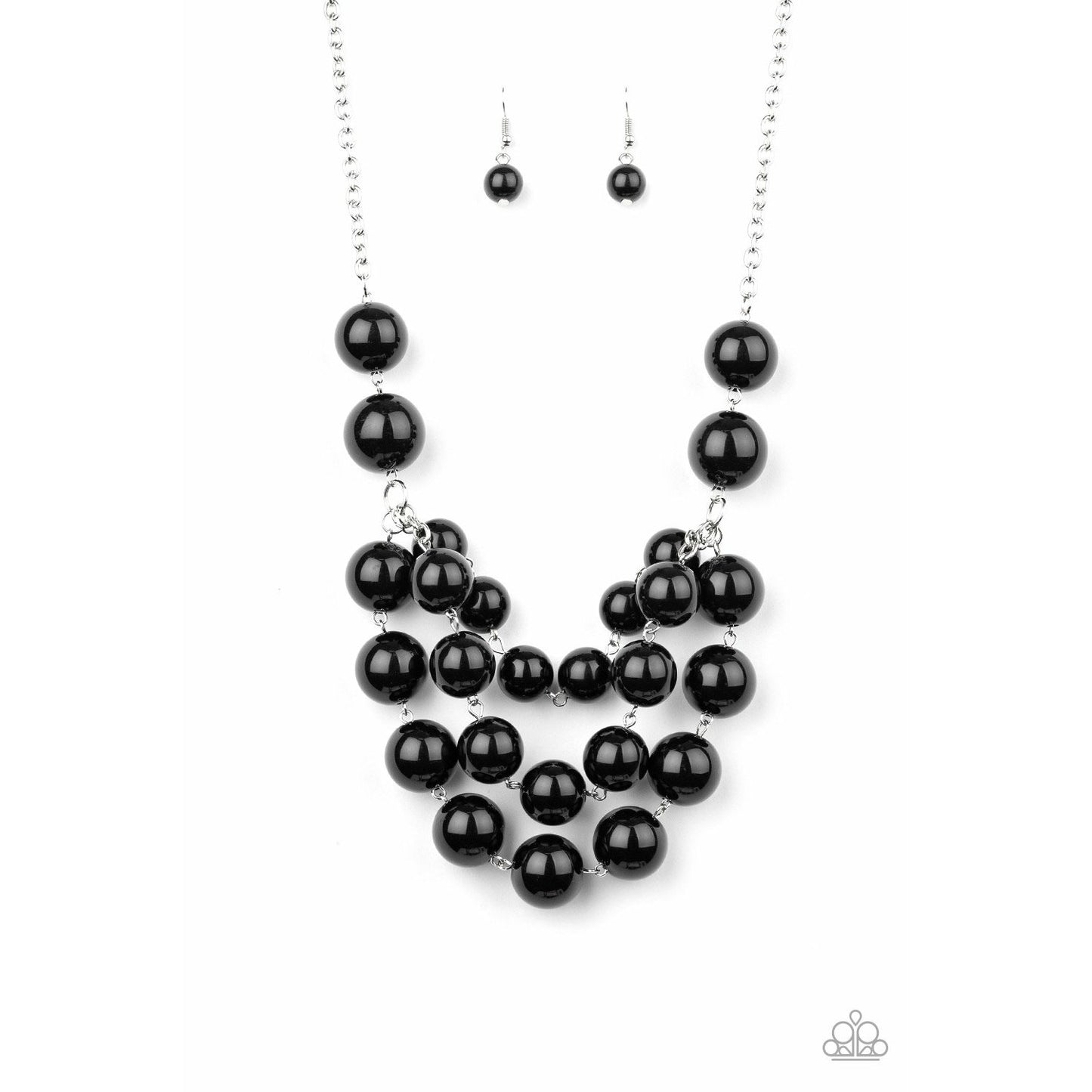 Miss Pop-YOU-larity - Black necklace