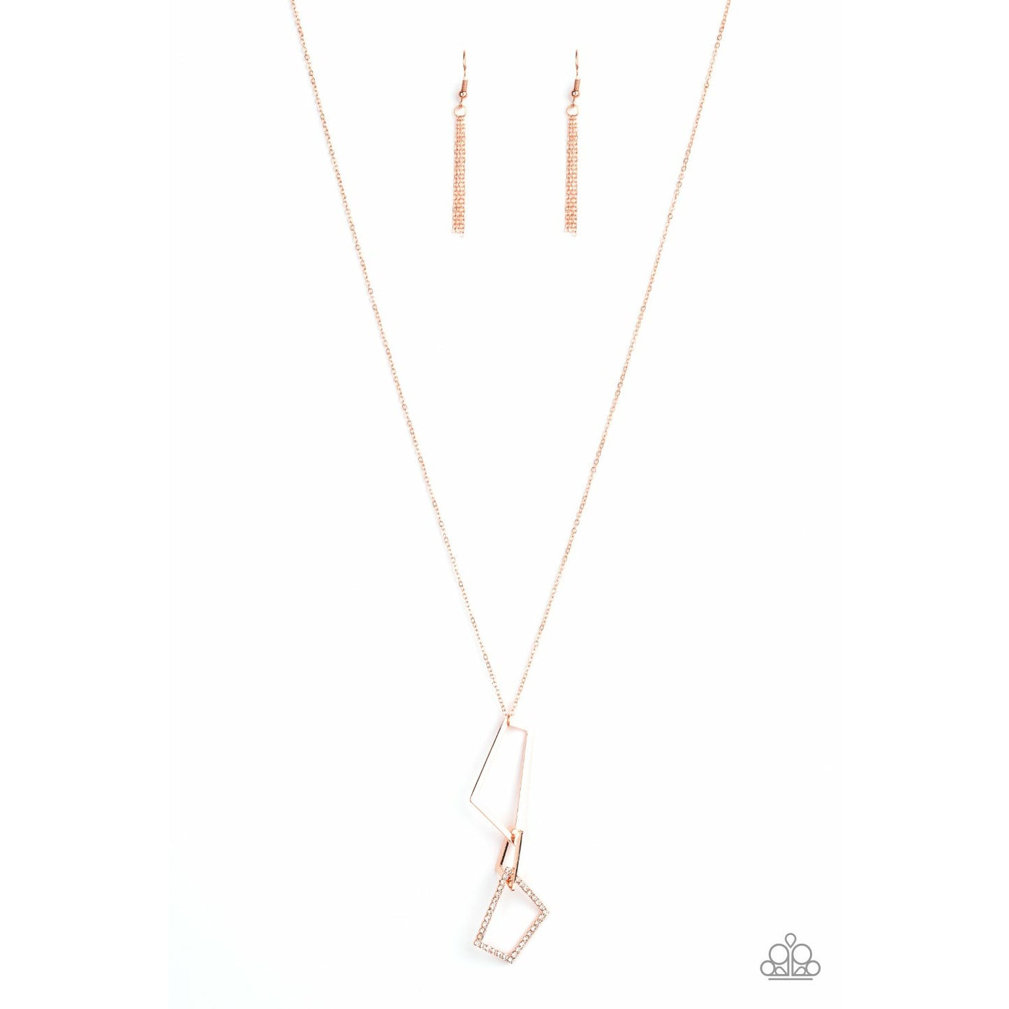 Shapely Silhouettes - Copper necklace