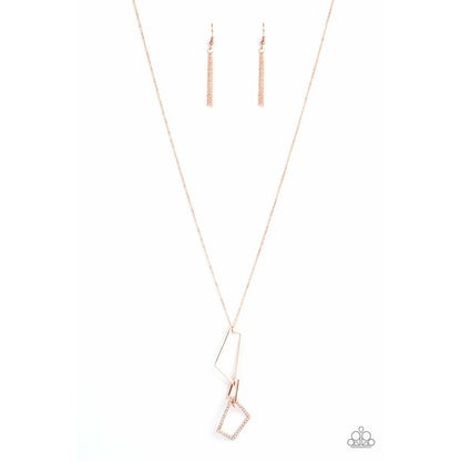 Shapely Silhouettes - Copper necklace