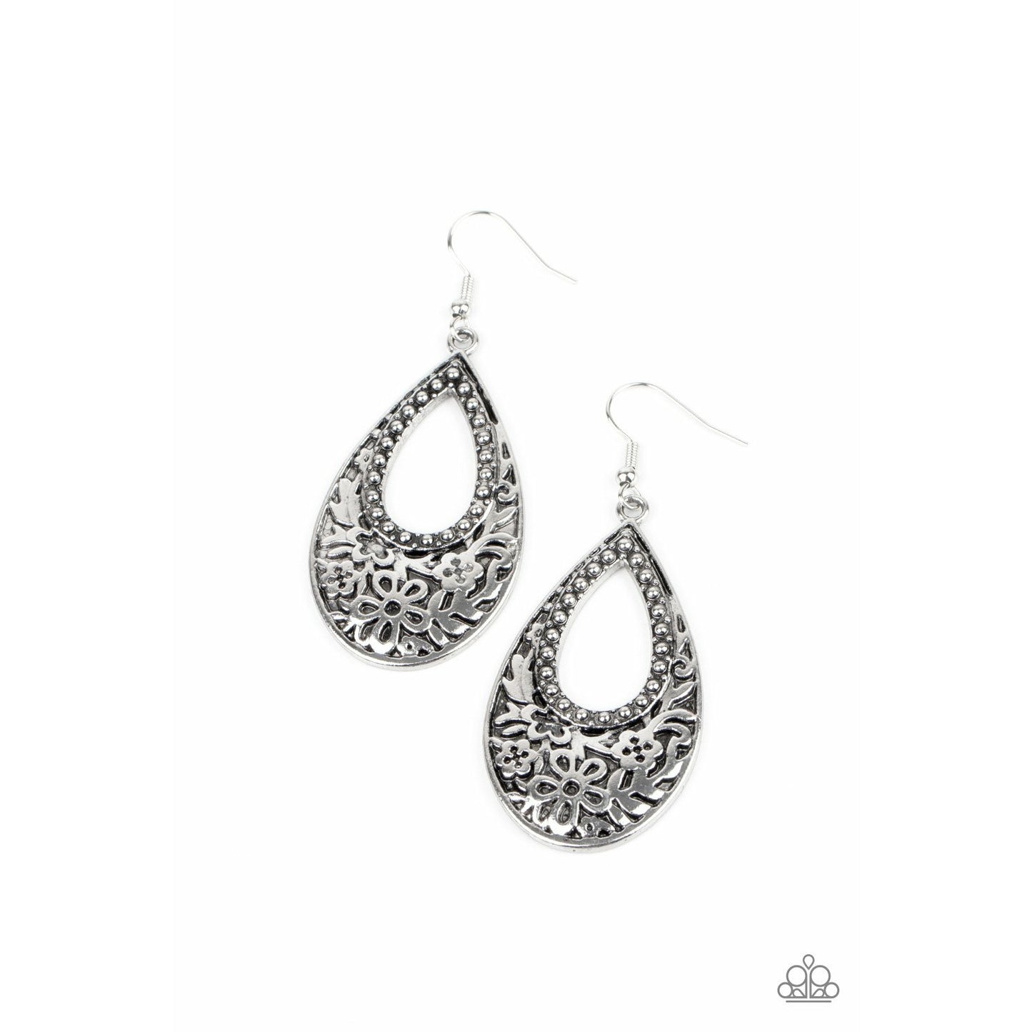 Organically Opulent - Silver earrings