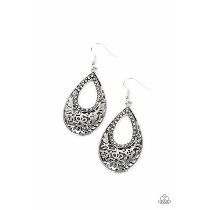 Organically Opulent - Silver earrings