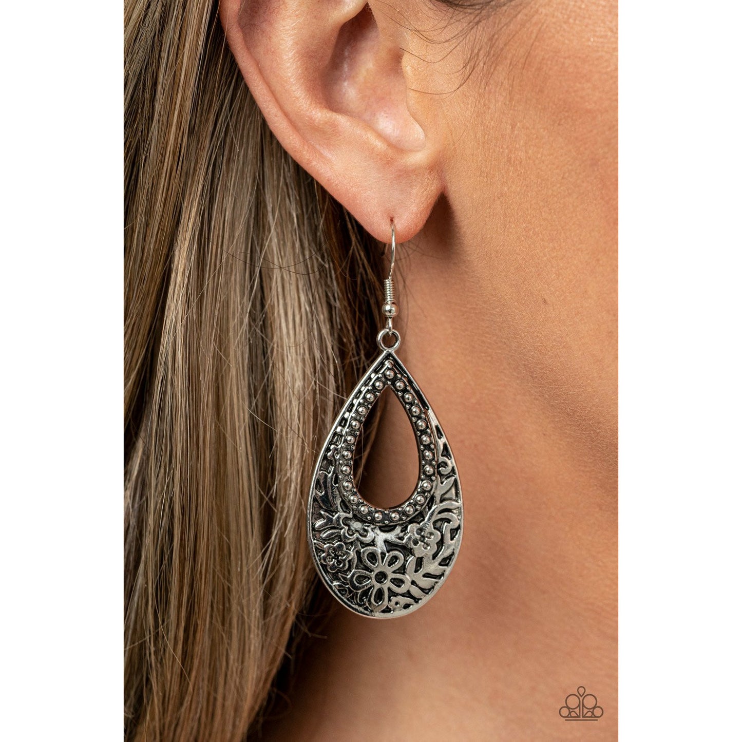 Organically Opulent - Silver earrings