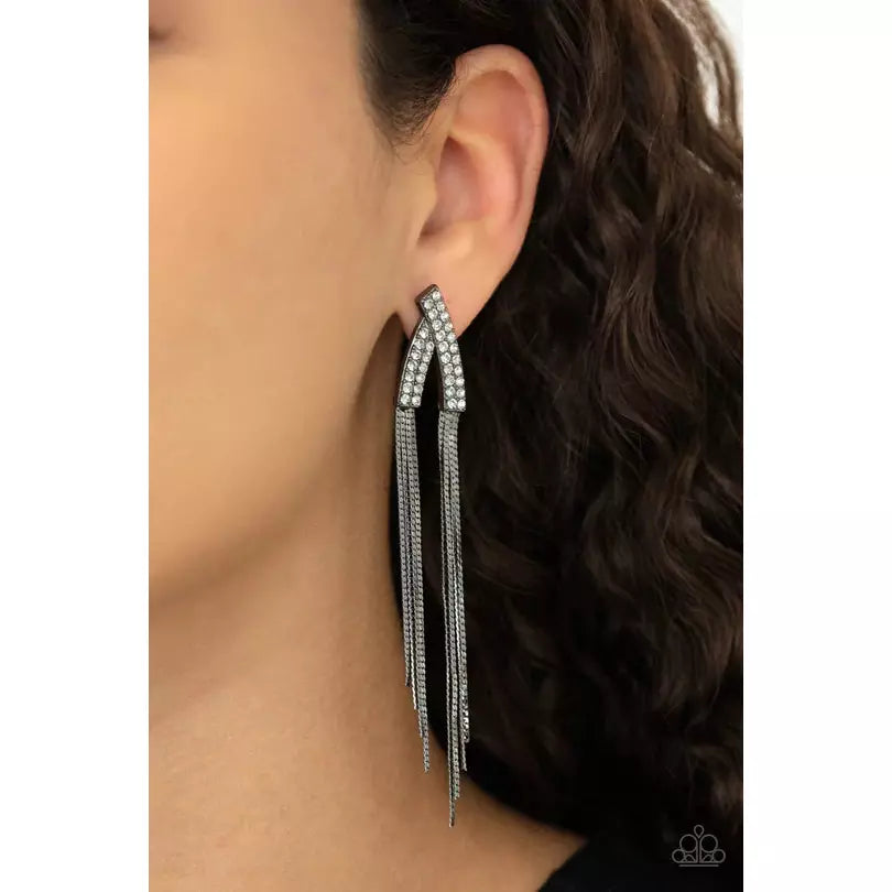 It takes two to tassel earrings