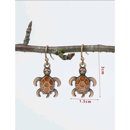 Turtle earrings