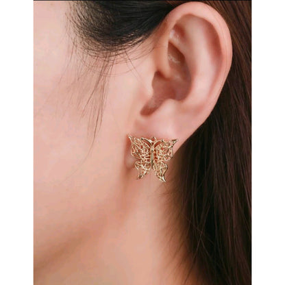 Flutter fly earrings